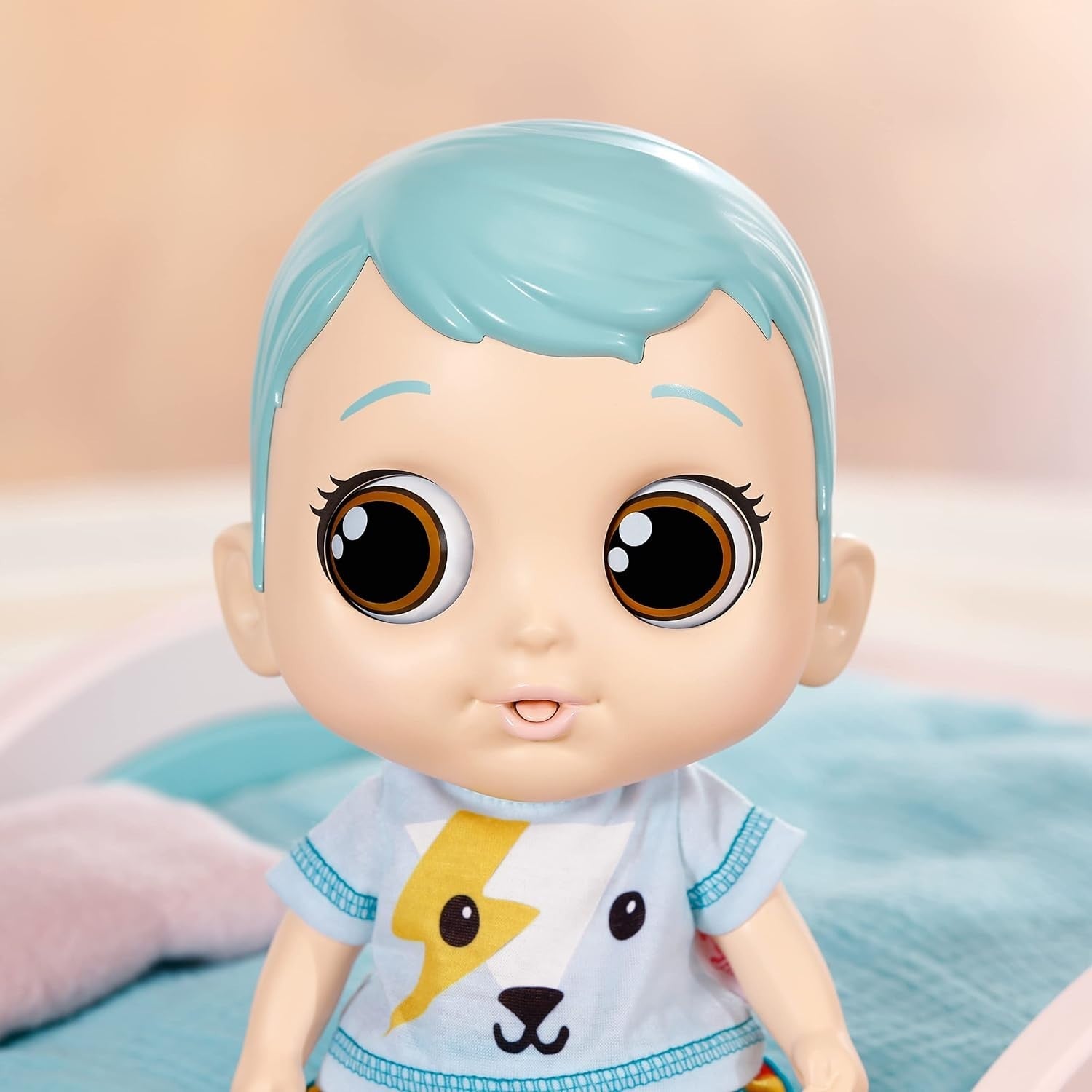 30cm Interactive Baby Doll 25+ Sounds Moving Eyes Outfit Set