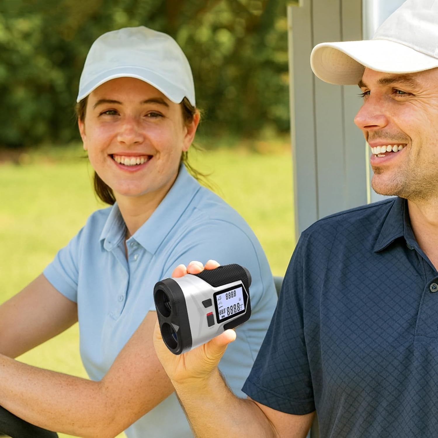 Golf Rangefinder 1200 Yards Slope Flag Lock Rechargeable LCD Laser