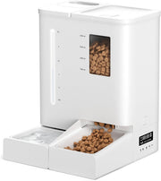 2 in 1 Automatic Pet Feeder Water Dispenser 5L Food 4L Water Timer