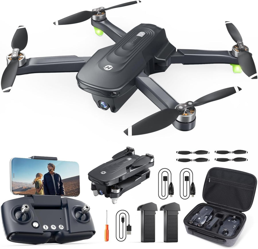 4K GPS Drone w/ Brushless Motor Auto Return Follow Me 46Min Flight Foldable