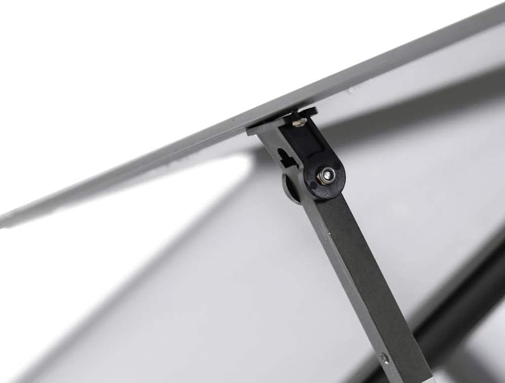 Walk-In Aluminium Greenhouse 169x169x202cm Anthracite UV Polycarbonate Panels