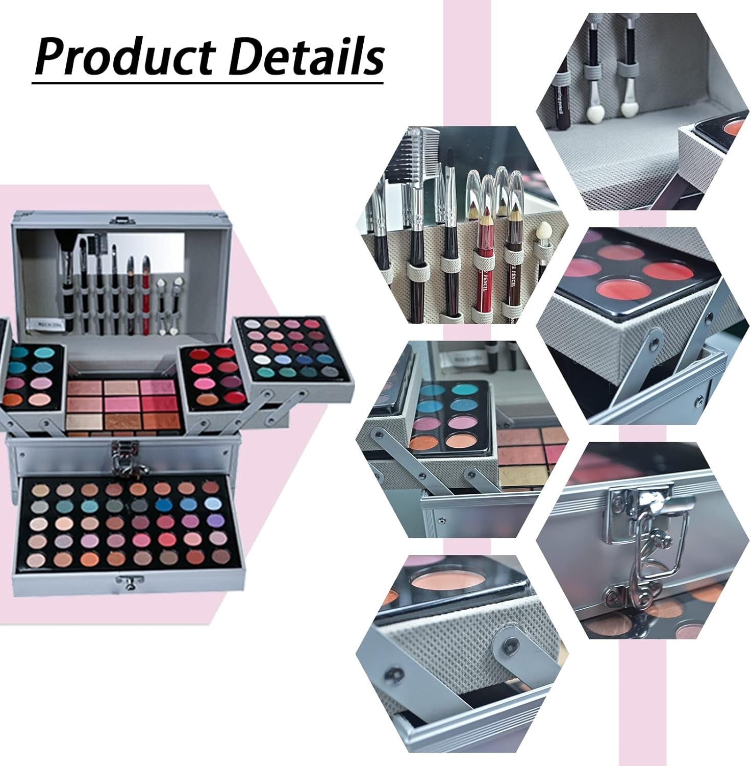 All In One Makeup Kit Full Gift Set Eyeshadow Blush