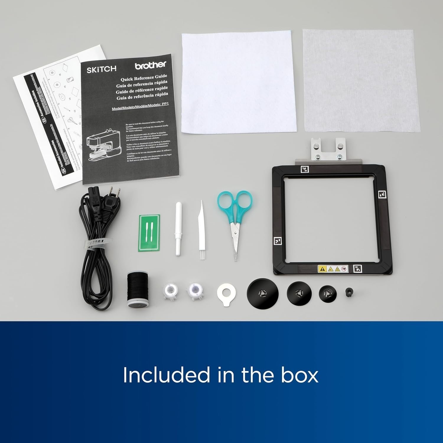 Embroidery Machine 4x4 Area Bluetooth App Connected Single Needle