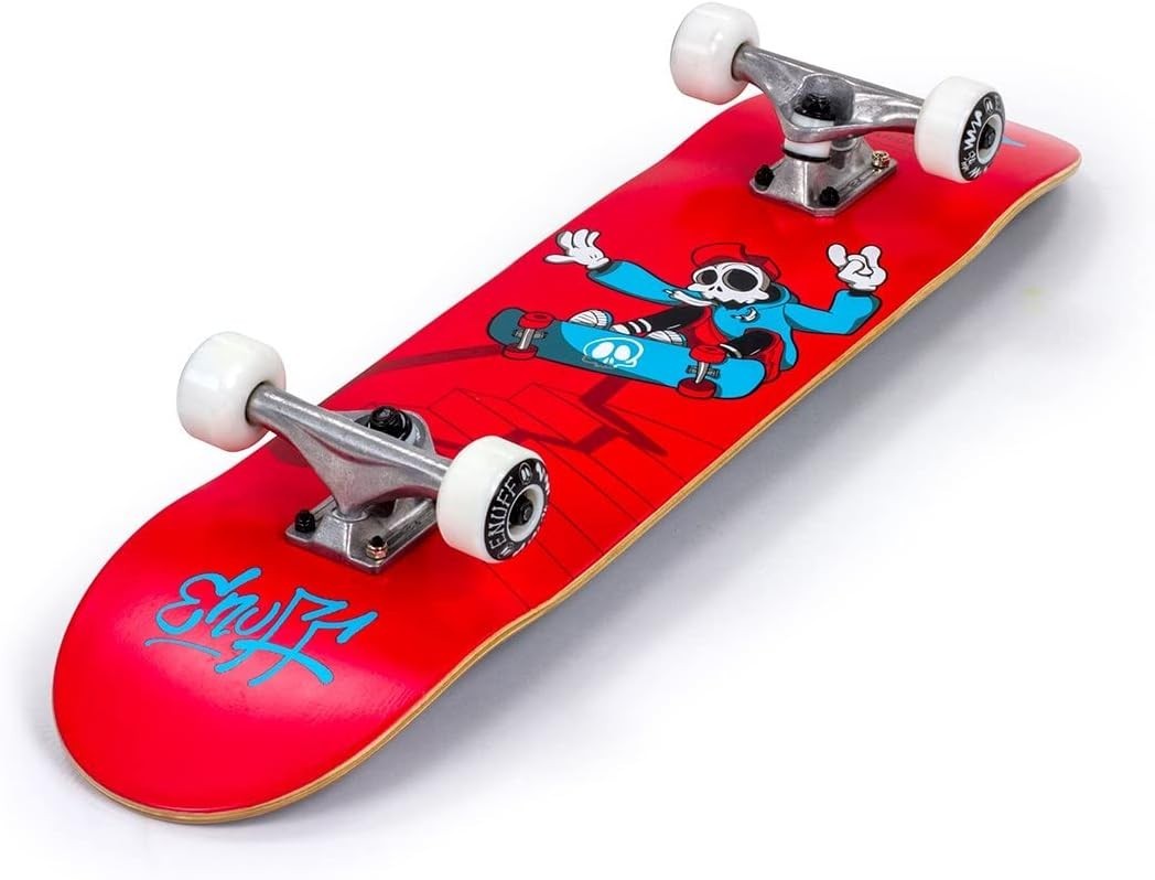 Red Maple Skateboard 31.5" Deck 7.75" Wide 54mm Wheels Durable Polyurethane