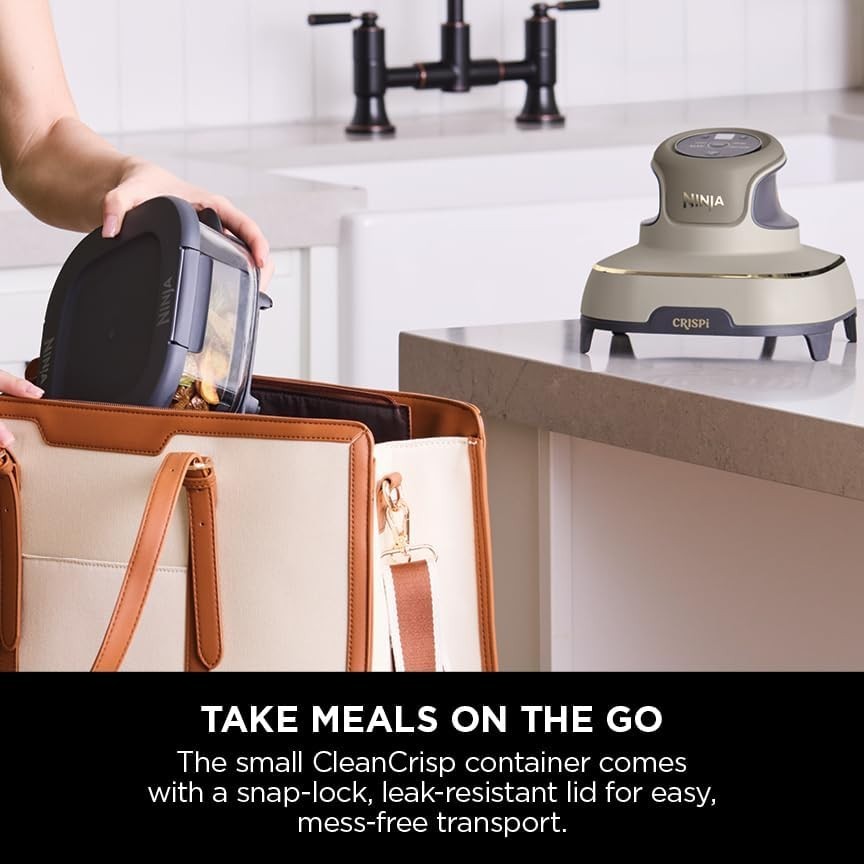 Portable 3.8L Air Fryer Oven 4-in-1 Crisp Roast Reheat Compact Kitchen