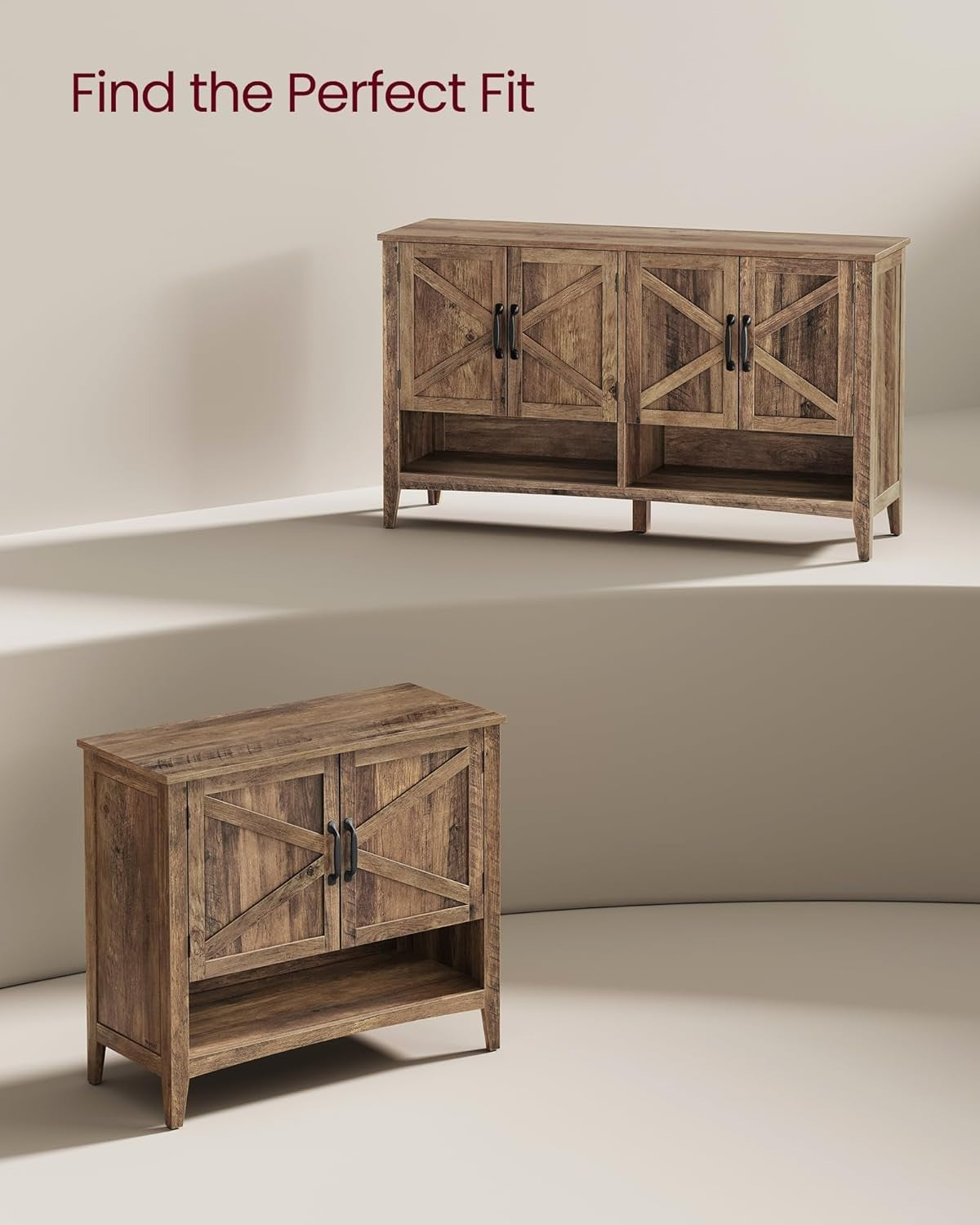 Honey Brown Shoe Cabinet 120x35x70.5cm Adjustable Shelf 12-18 Pair Storage