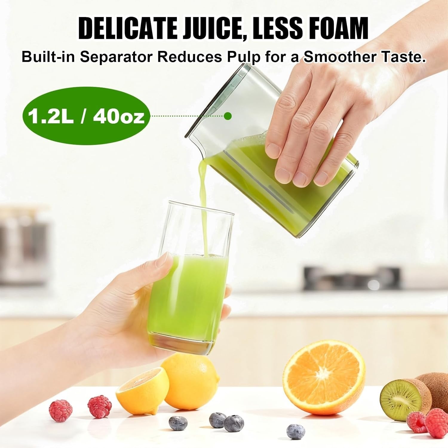 Centrifugal Juicer Titanium Blade 2.5in Chute Dual Speed BPA Free