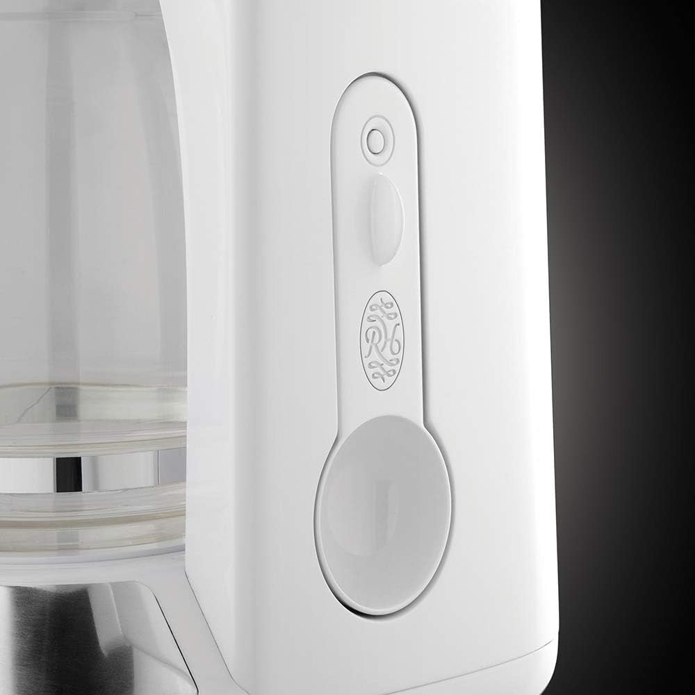 Programmable Drip Coffee Maker 1.25L Glass Jug 1100W Timer Keep Warm Function