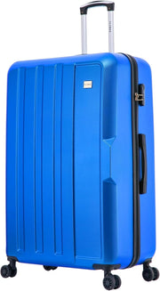 Medium Hold Luggage Case 24 Inch ABS Hard Shell Ultra Light 4 Wheel Spinner