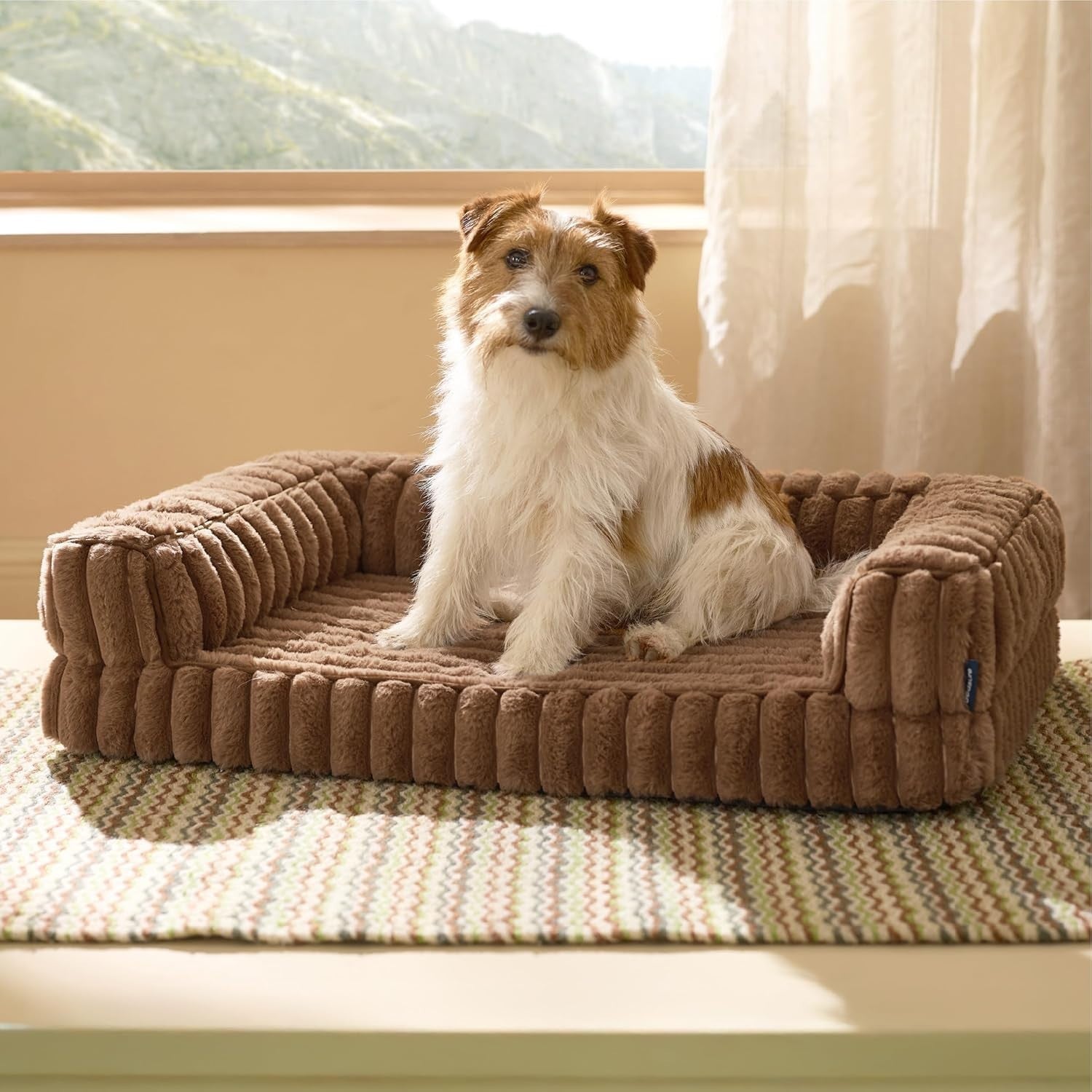 Large Orthopedic Dog Sofa Bed 89x64x18cm Waterproof Memory Foam