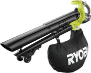 Cordless Leaf Blower Vacuum 18V Brushless 2-in-1 Garden Cleaner Body Only