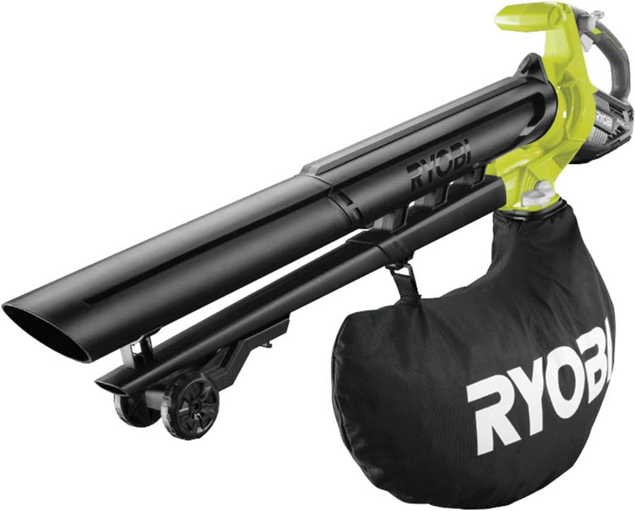 Cordless Leaf Blower Vacuum 18V Brushless 2-in-1 Garden Cleaner Body Only