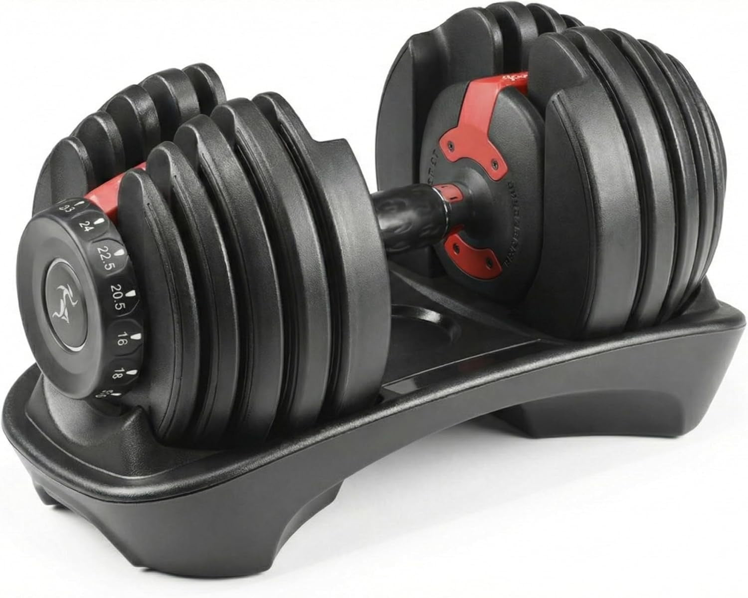 Urban24 Adjustable Dumbbells Pair 2.5–24KG Quick Select Home Gym Weights