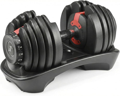 Urban24 Adjustable Dumbbells Pair 2.5–24KG Quick Select Home Gym Weights