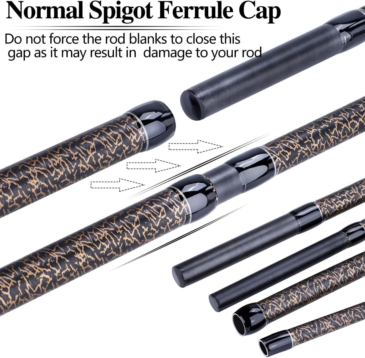 4-Section Carbon Fiber Carp Rod | Portable Spinning Fishing Rod for Travel