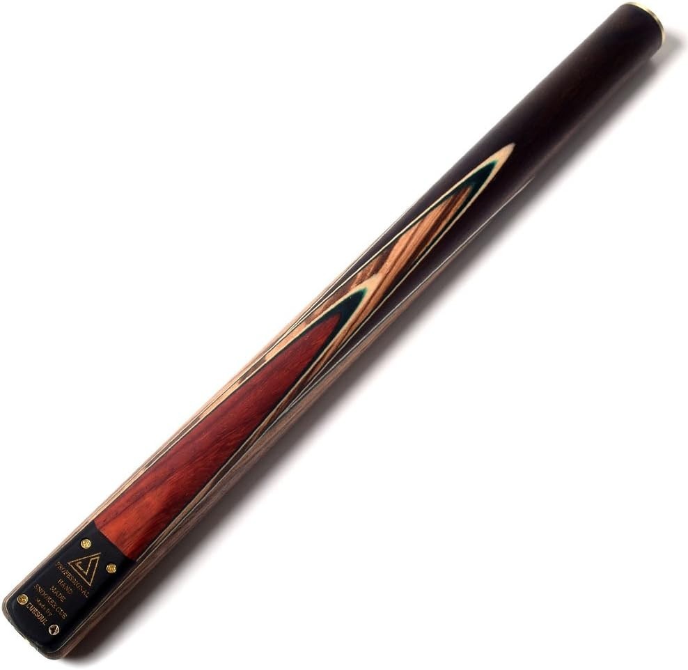 57in Snooker Cue 18oz Ash Shaft 3/4 Joint Dual Extensions Pro Set