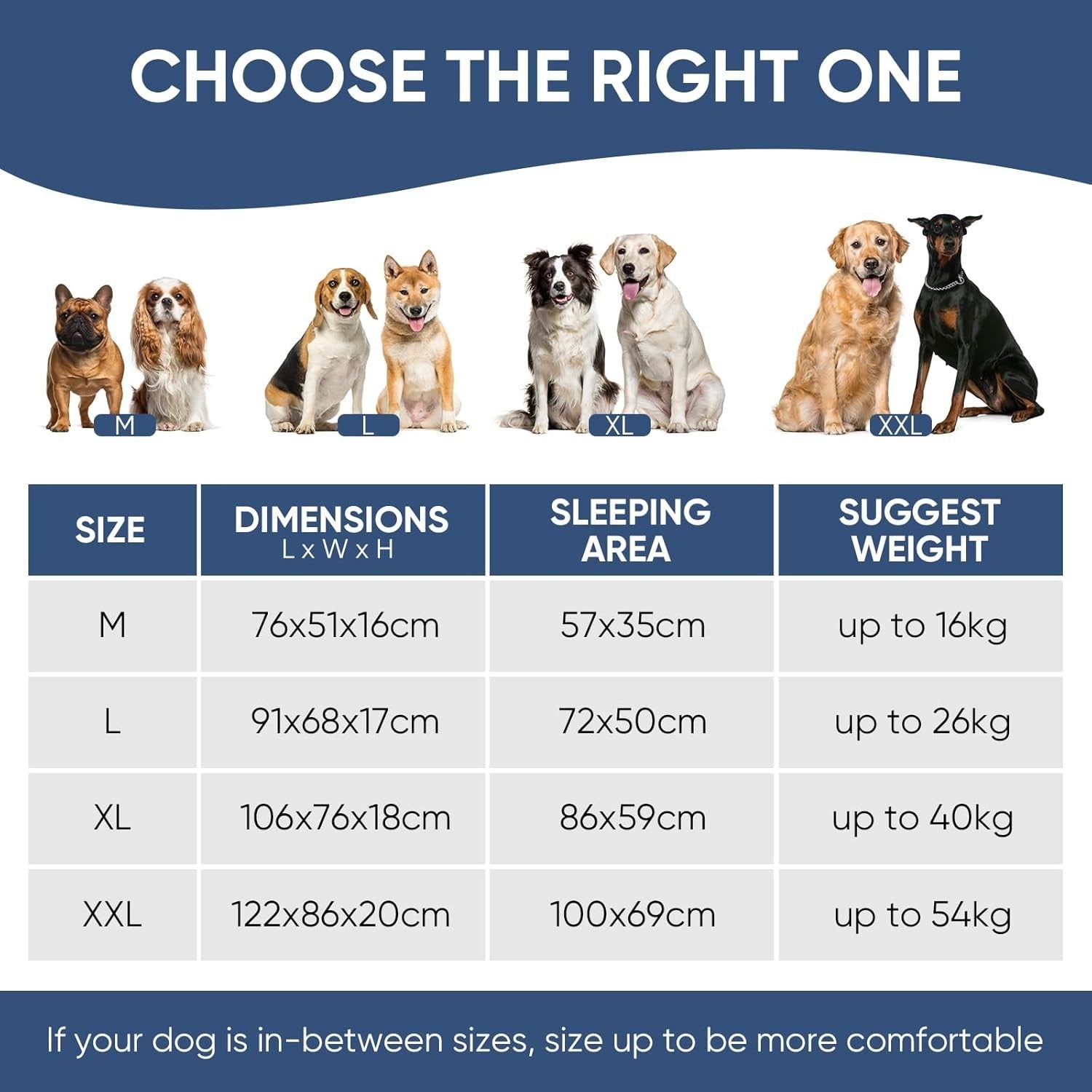 Extra Large Orthopedic Dog Bed 106x76x18cm Waterproof Sofa