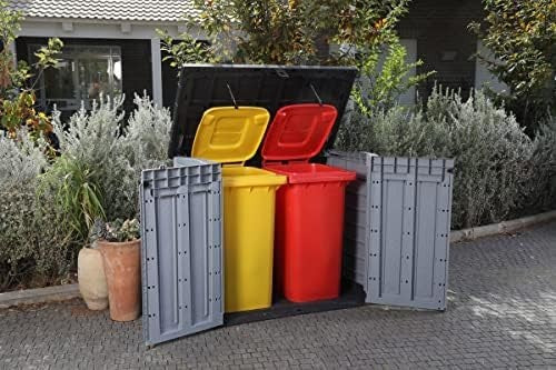 Keter Store It Out Pro Grey Garden Shed Lockable Weatherproof Plastic 144x123 cm