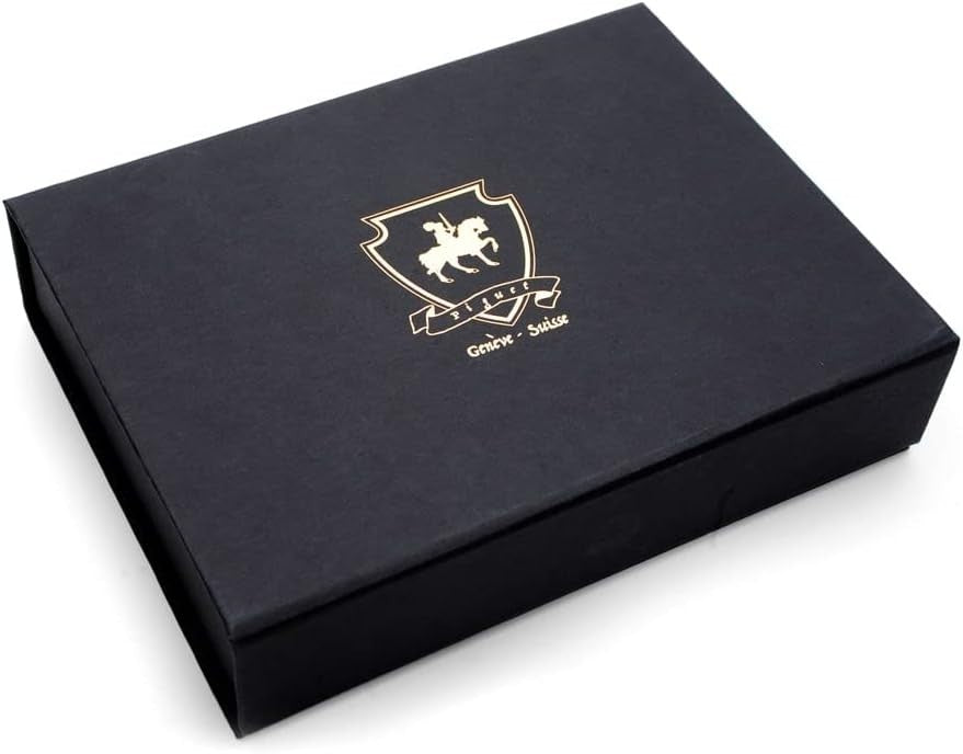Luxury Deluxe Blue Rollerball Pen – Gold-Plated Tip, Ergonomic, Gift Box