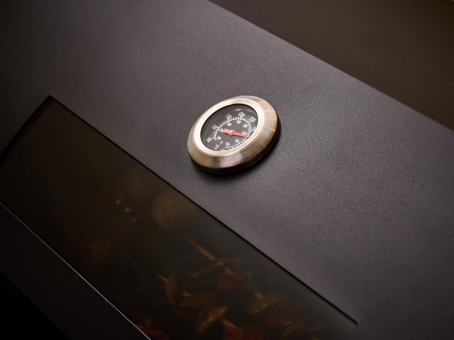 5 Burner Premium Gas BBQ Grill | Glass Lid Window | Side Burner