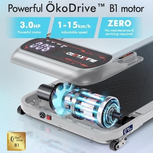 Foldable 4-in-1 Walking Pad Treadmill 3HP Under Desk 11KM/H Incline LED