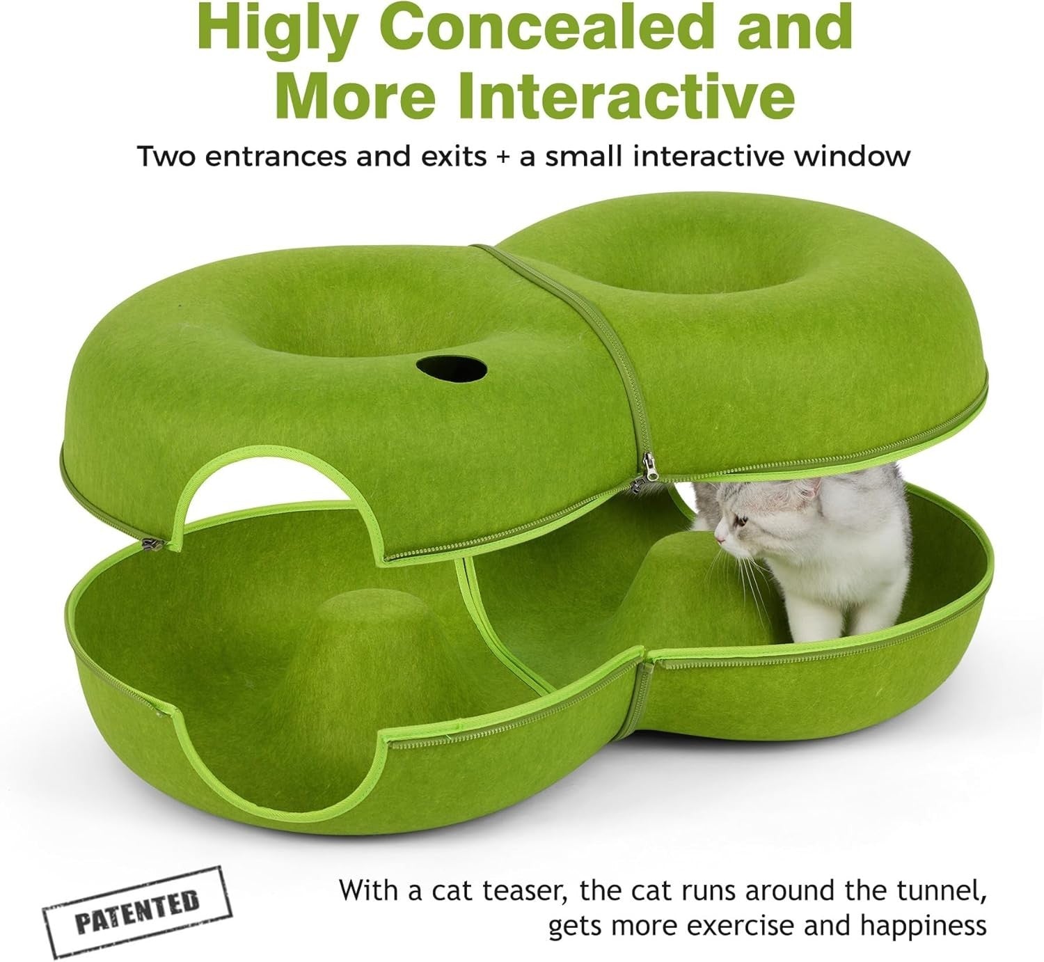 Cordless Foldable Cat Window Perch Hammock w Suction Cups 40lb