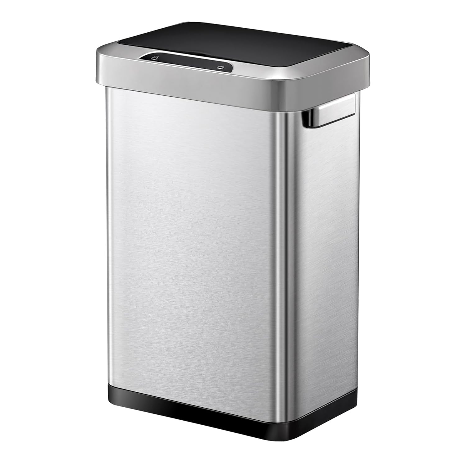 45L Stainless Steel SensorBin Silver Soft Close