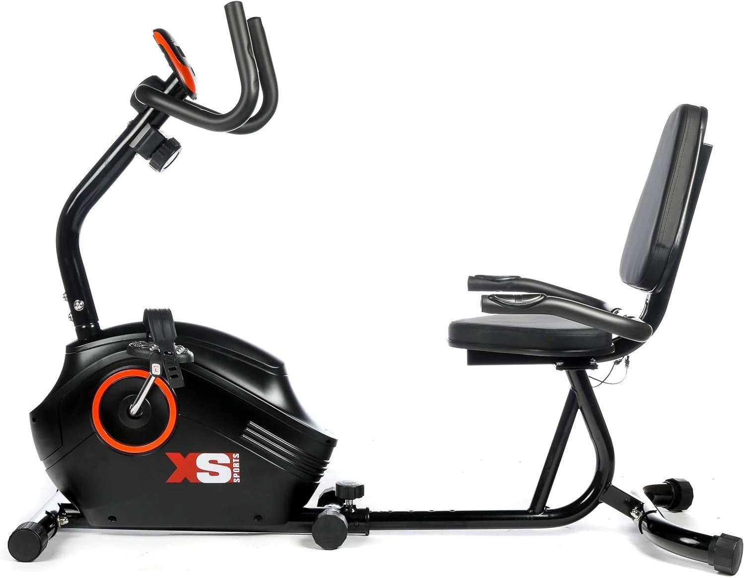 Recumbent Exercise Bike Magnetic 8 Level LCD Pulse Quiet Adjustable Seat Home