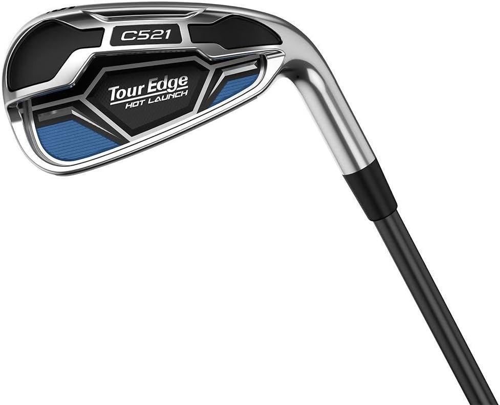 Mens Right Hand Golf Iron Set 4–PW Stiff Steel Distance Forgiving