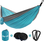 Lightweight Double Camping Hammock with Straps, Portable & Durable