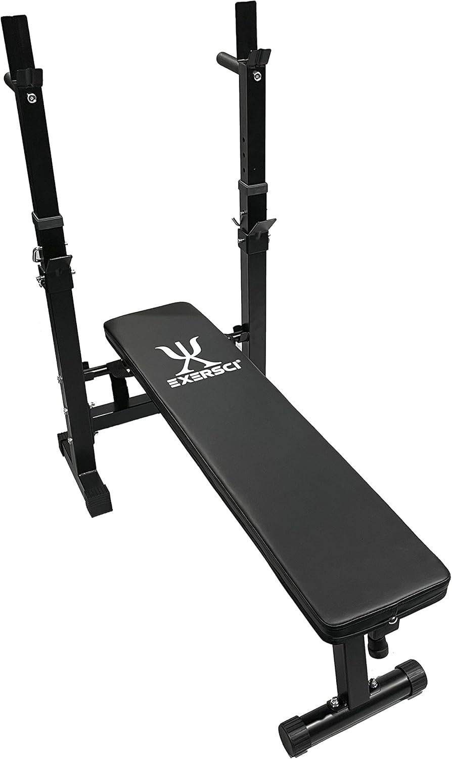 4 in 1 Folding Weight Bench Incline Decline Dip Station 200kg Home Gym