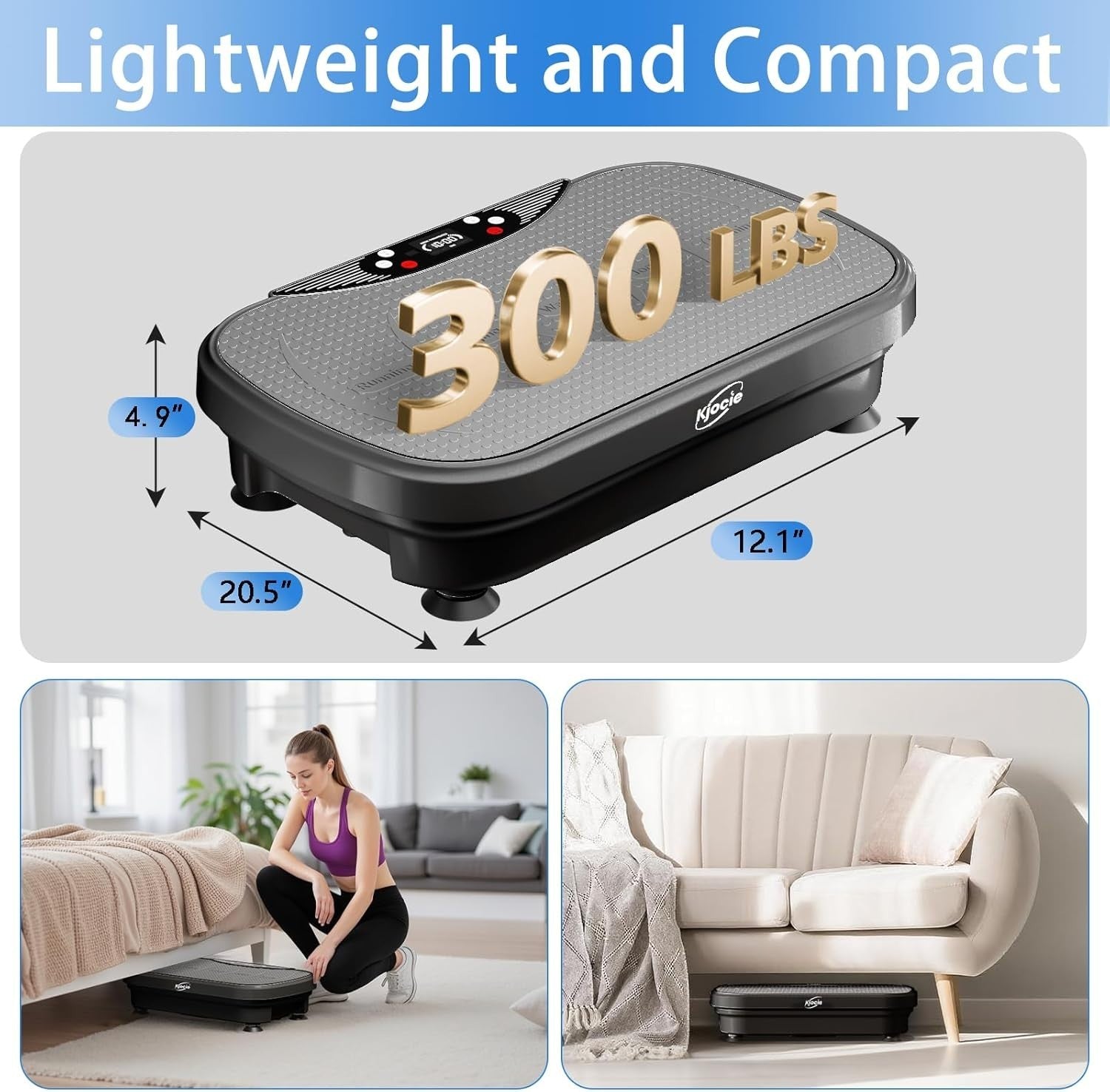 Vibration Plate Exercise Machine Weight Loss Lymphatic Drainage 99 Speeds