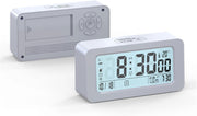 Digital Alarm Clock Mains or Battery Powered Large Display for Heavy Sleepers