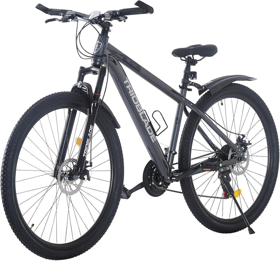 21 Speed 24" Lightweight Aluminium Mountain Bike Men Women Disc Brake