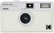 35mm Half Frame Film Camera Reusable Focus Free Compact Off White