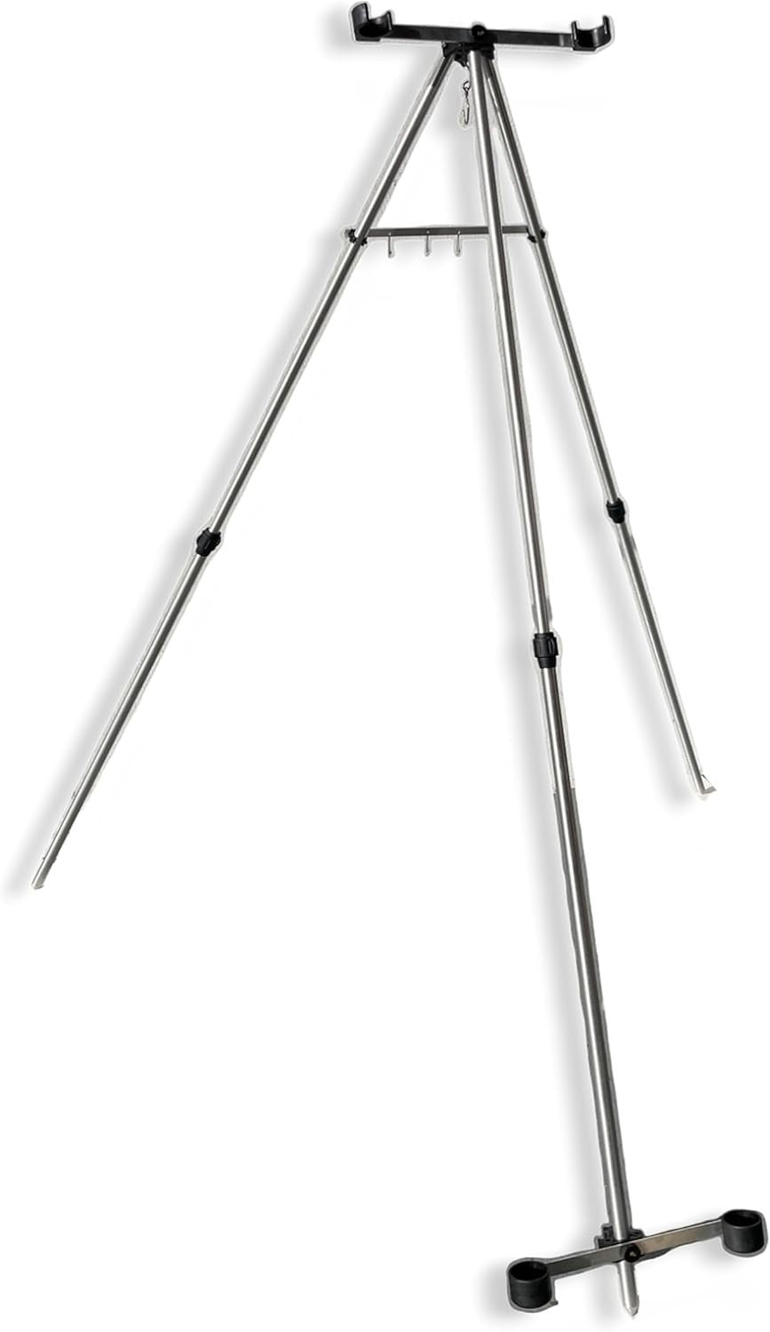 Adjustable Sea Fishing Rod Tripod Stand Beach Surfcasting Holder