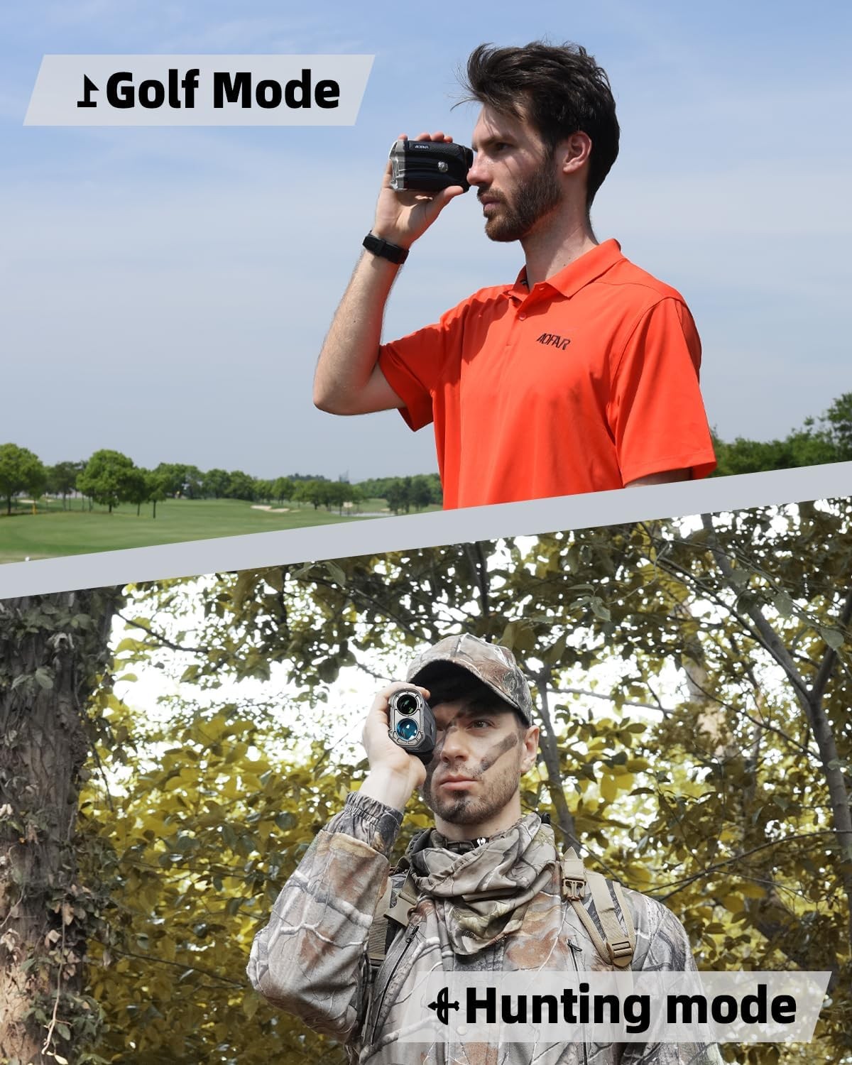 Golf Laser Rangefinder 1000 Yards Slope Angle Flag Vibration