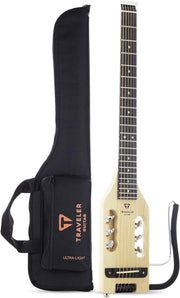 Ultra-Light 24" Travel Acoustic Electric Guitar Maple w/ Gig Bag