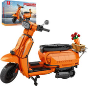 Motorcycle Building Block Toy with Display Stand, 1169 PCS, Creative Fun