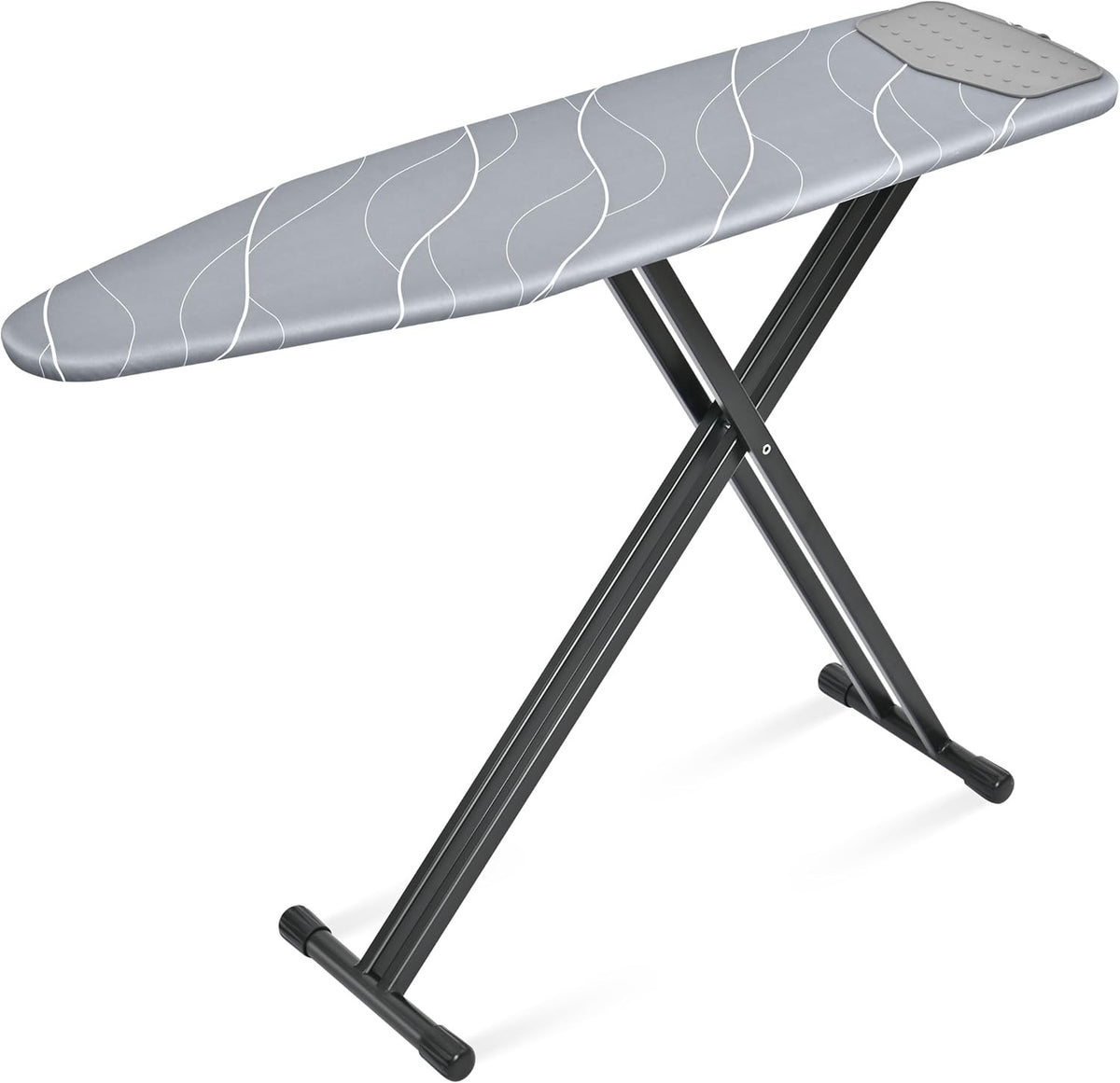 Heavy Duty Ironing Board Adjustable Height Heat Resistant Dark Grey