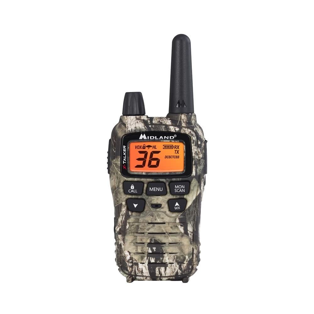 Long Range Walkie Talkie 36 Channel 38 Mile NOAA Weather Alert Radio