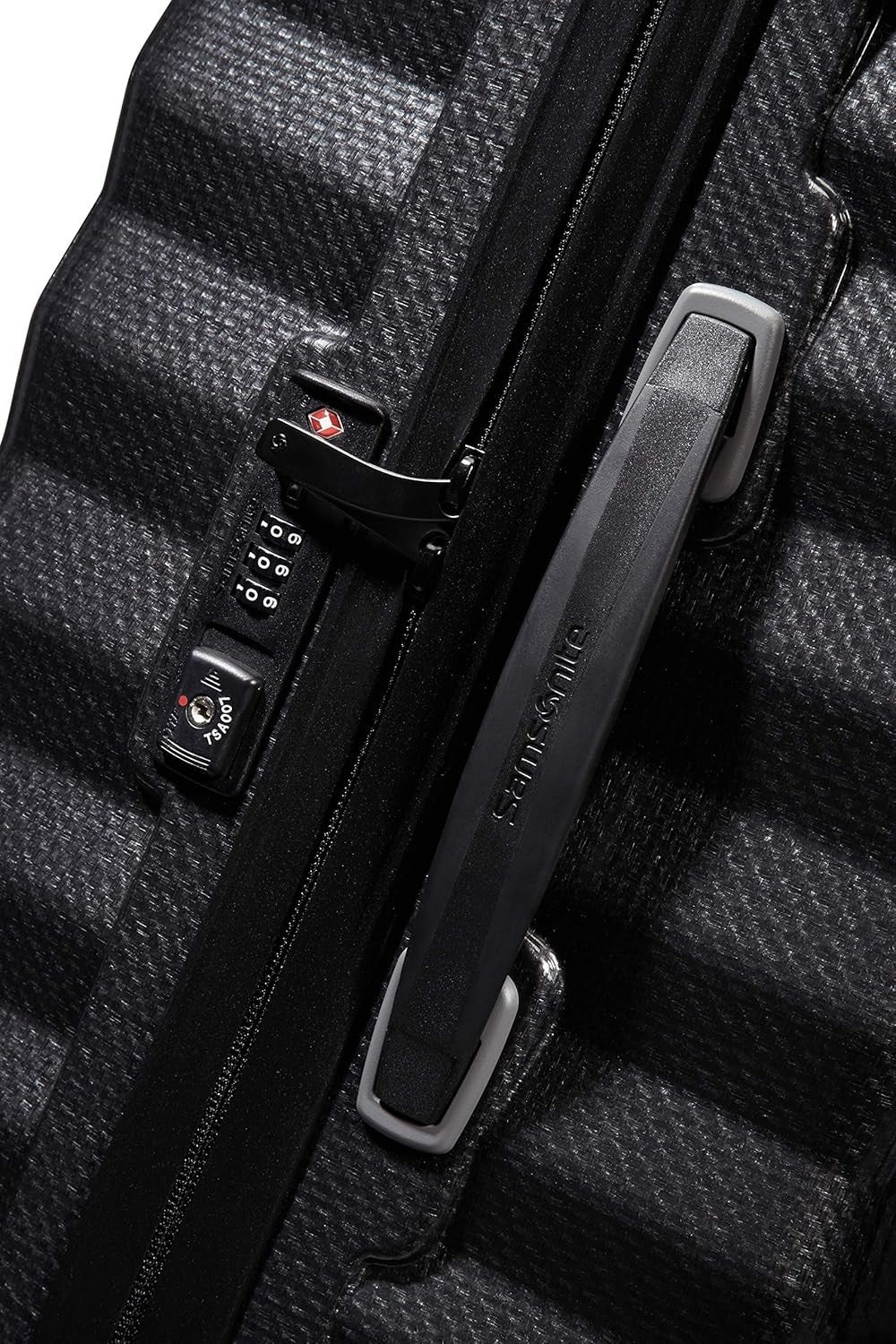 Large Lightweight Hard Shell Spinner Suitcase Shock Resistant 75cm 99L Black