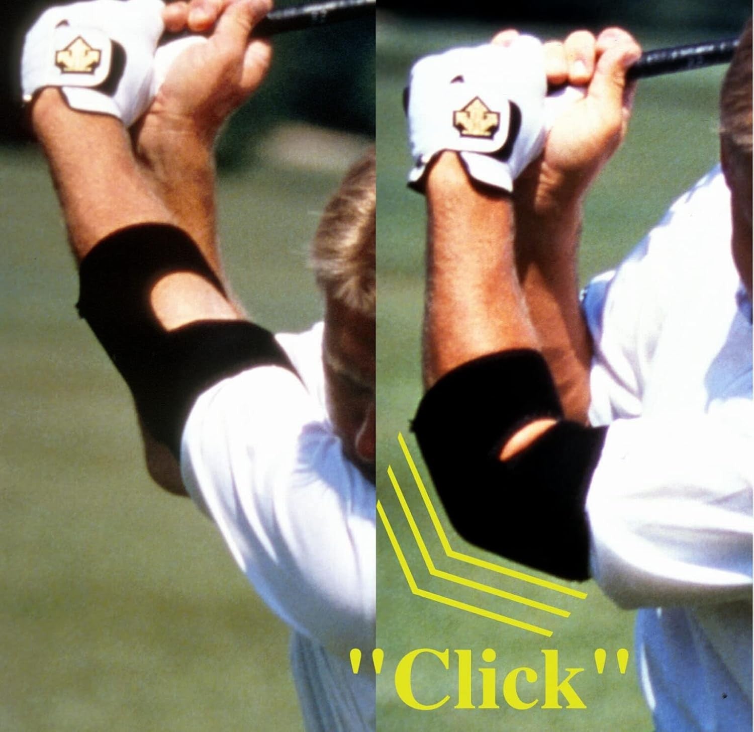 Golf Elbow Swing Tempo Trainer Arm Alignment Aid