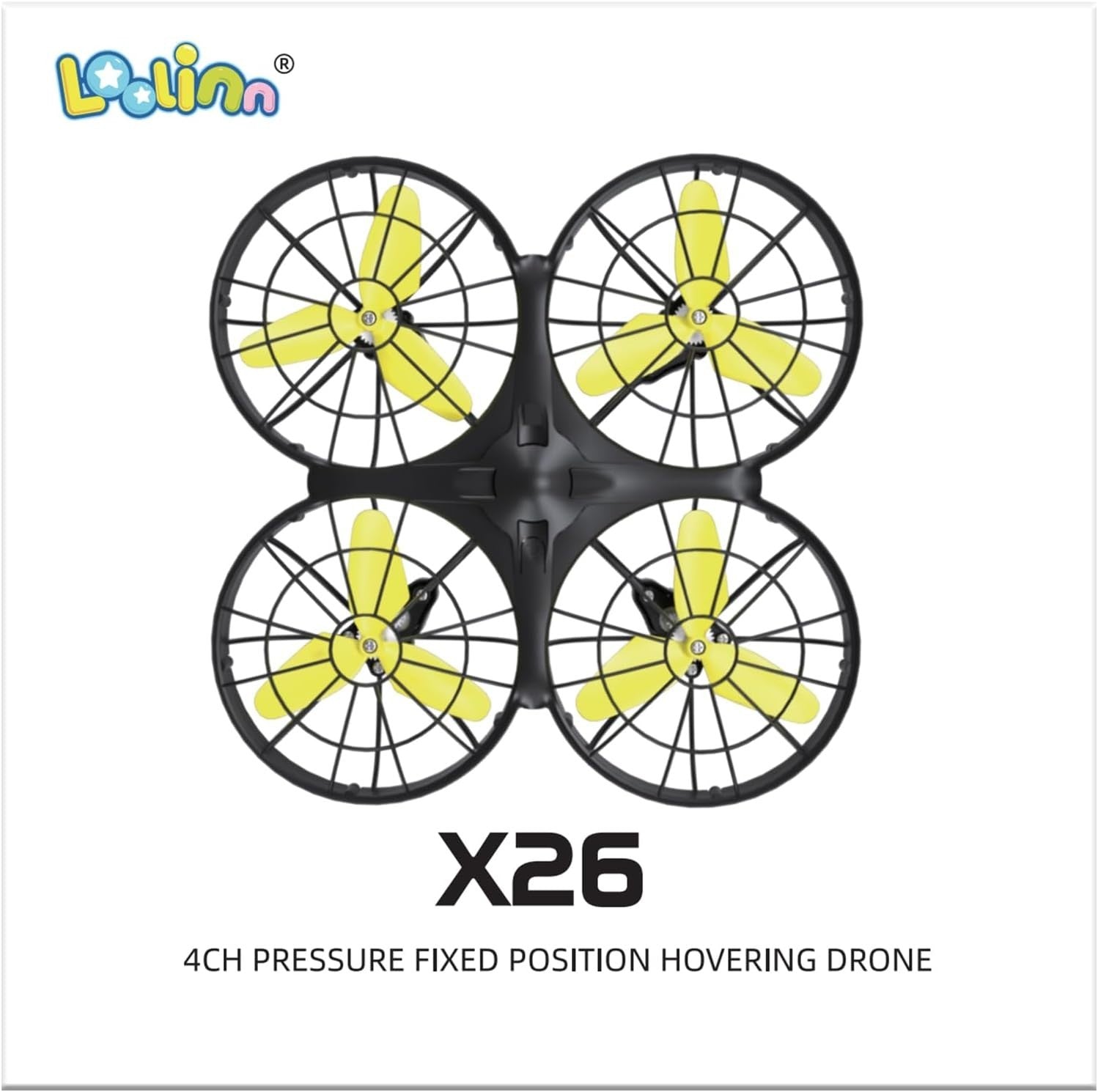 Mini Drone for Kids Gift Safe Hand Control RC Toy Auto Collision 360 Flip 20min