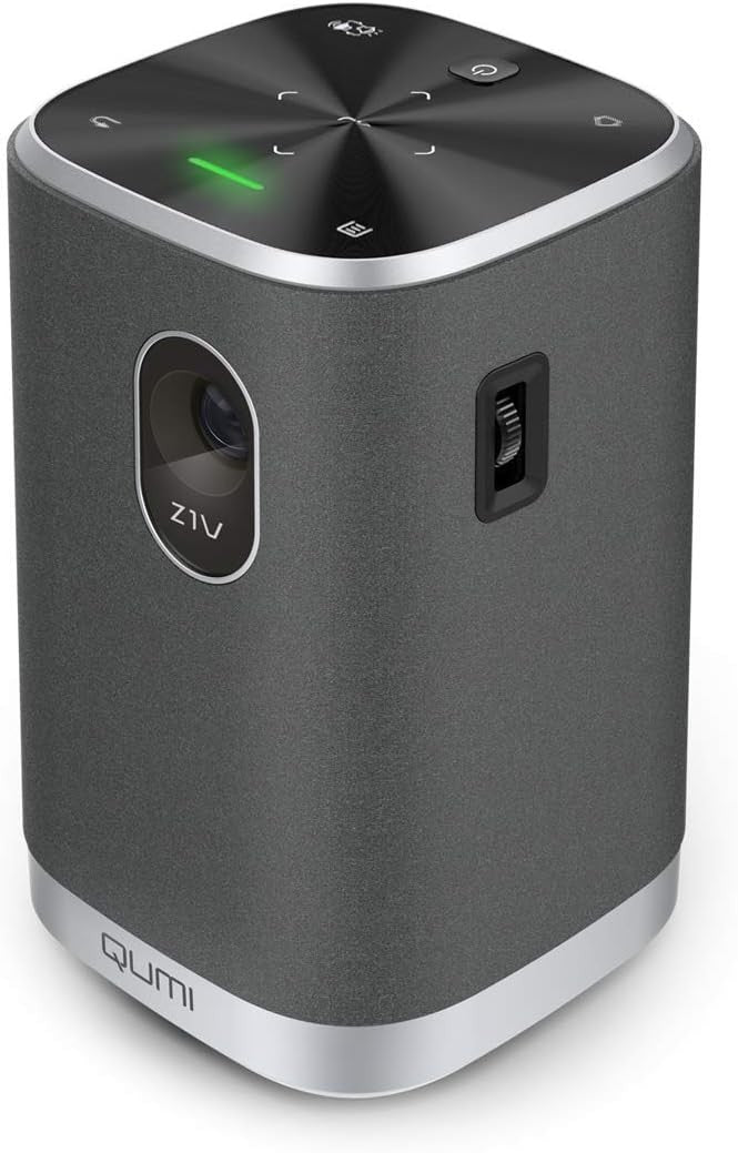Mini Portable LED Projector Bluetooth WiFi Battery HDMI USB 75"