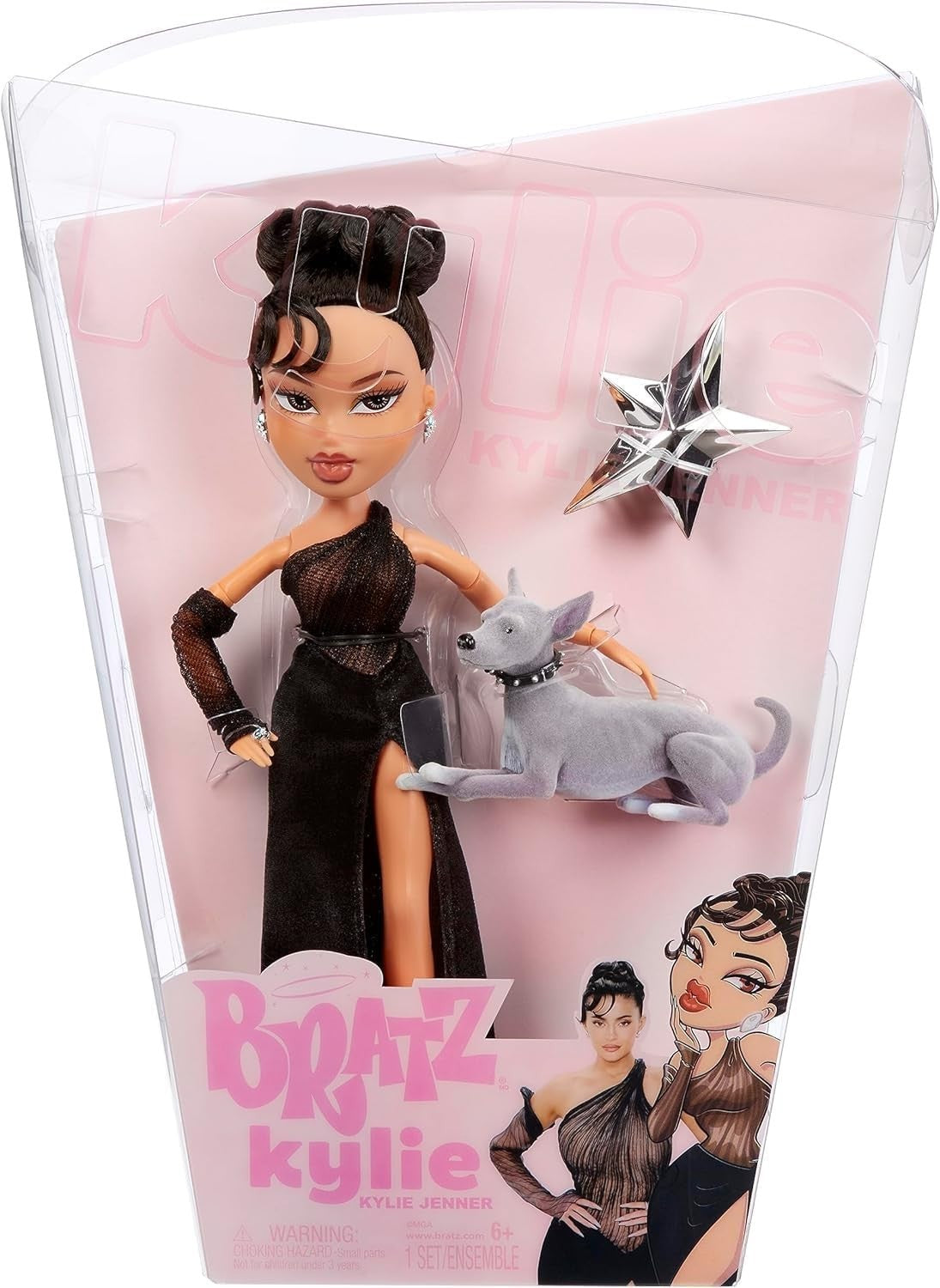 Celebrity Night Fashion Doll Evening Gown Pet Dog Display