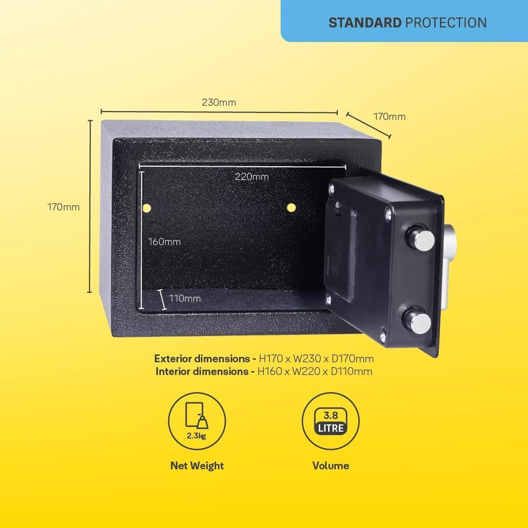 Mini Digital Safe Box Electronic Keypad Security Cash Lock Safe