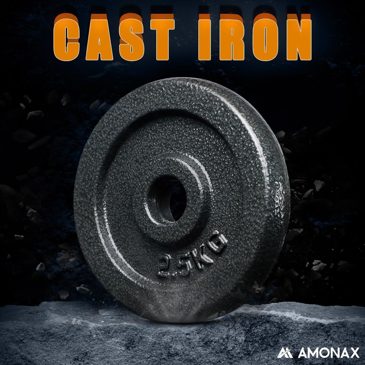 30kg Adjustable Dumbbell & Barbell Set Cast Iron Spinlock Home Gym