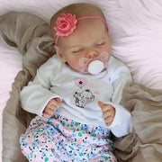 17 Inch Reborn Baby Doll Sleeping Soft Body Realistic w Accessories