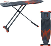 Extra Wide Ironing Board 125x45cm Height Adjustable Foldable Steam Rest